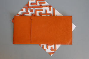 Hermes Vintage Leather Envelope Wallet