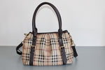 Load image into Gallery viewer, Burberry Haymarket Check Northfield Tote
