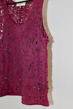 Load image into Gallery viewer, Emilio Pucci Suede Laser Cut Singlet
