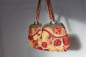 Jamin Puech Terracotta Embroidered Pochette