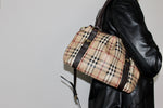 Load image into Gallery viewer, Burberry Haymarket Check Northfield Tote
