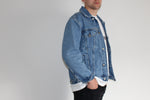 Load image into Gallery viewer, Katya Dobryakova Embroidered Denim Jacket
