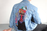 Load image into Gallery viewer, Katya Dobryakova Embroidered Denim Jacket
