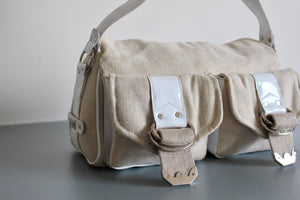 Sonia Rykiel Canvas Shoulder Bag